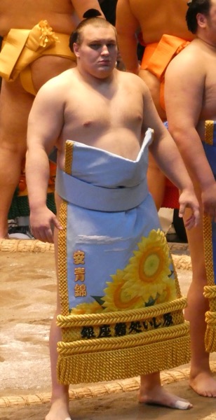 Aonishiki Arata at the July 2025 Grand Sumo Tournament