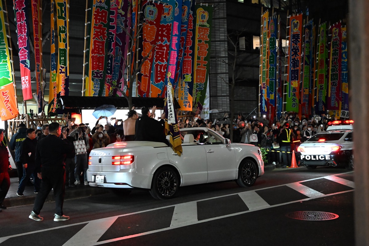 2026年3月場所 霧島の優勝パレード